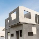 Ein Fertighaus beim Aufbau, ist dies besser als ein Massivhaus?